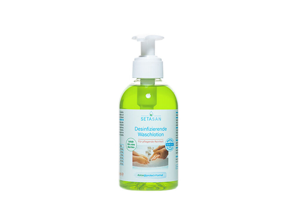 SETASAN Desinfizierende-Waschlotion 250ml - 100% echte Aloe Vera