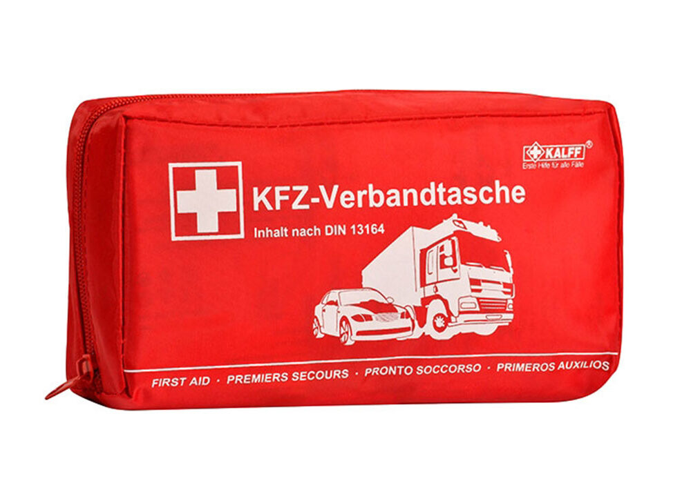 KFZ-Verbandtasche "standard" rot