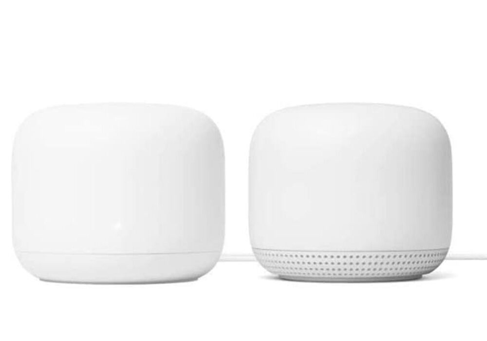Google Nest WiFi Dual Pack WLAN-System Router + Access Point