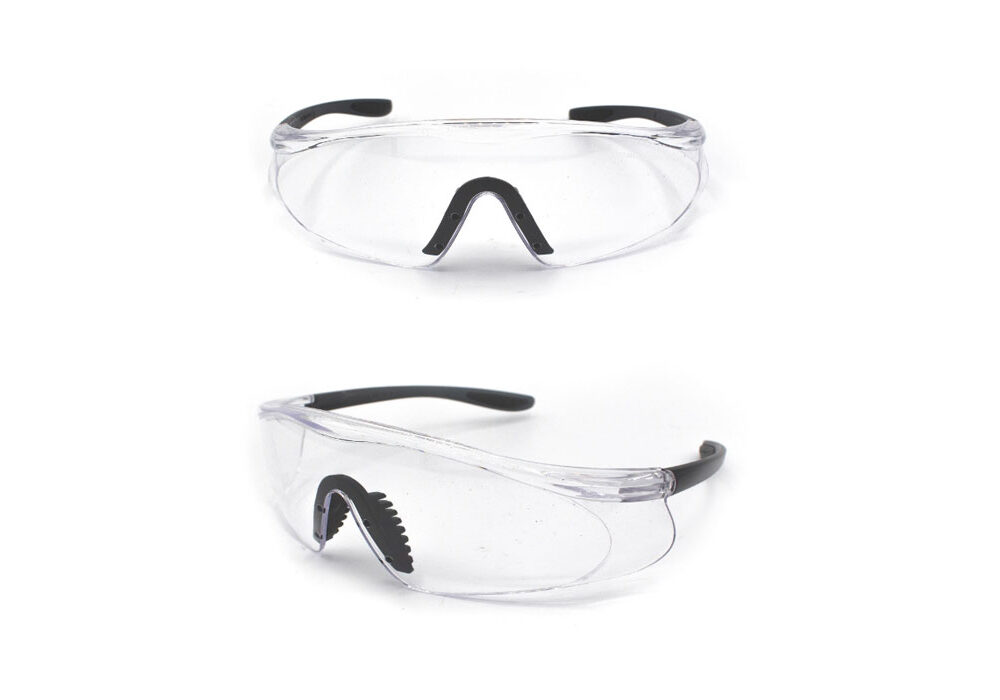 SafetyGlasses3 Schutzbrille Klar/Schwarz