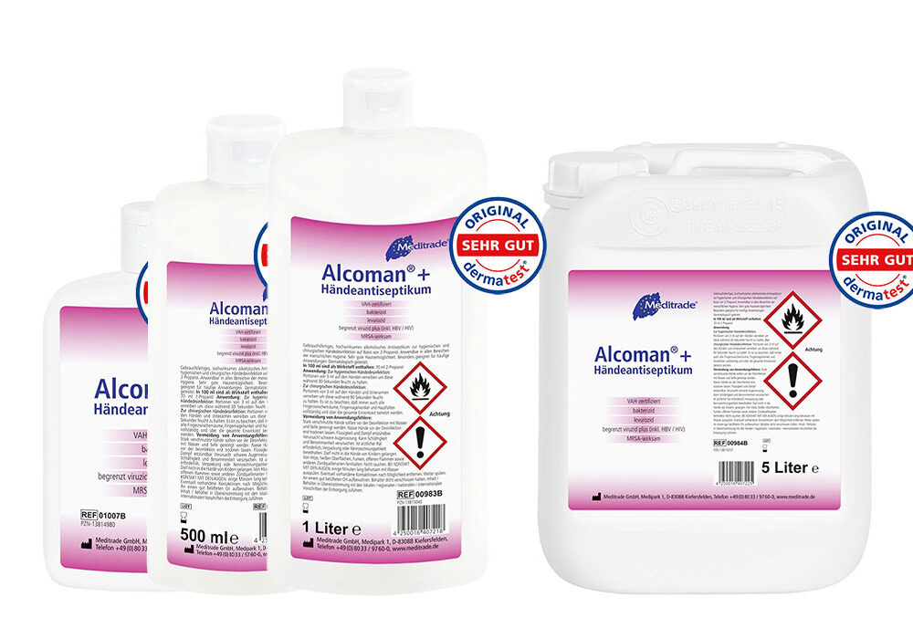 Meditrade ALCOMAN plus Händedesinfektionsmittel