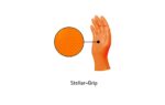 StellarGrip Nitril Handschuhe mit Diamantstruktur