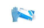 Medizinische Nitril Handschuhe Blau