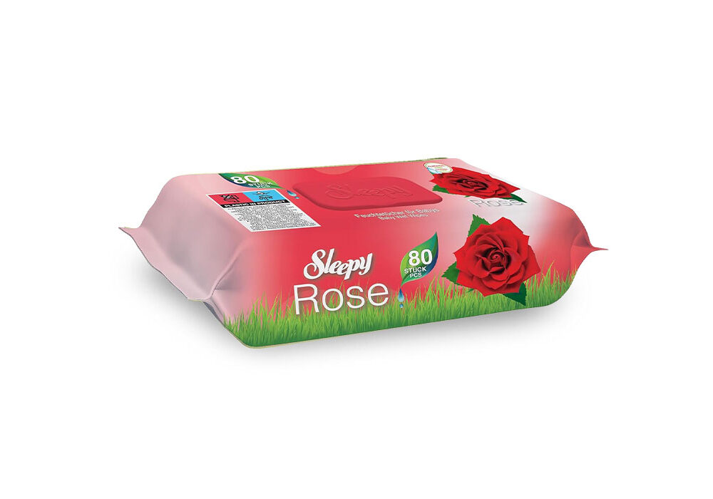 Sleepy Feuchttücher für Babys - Rose